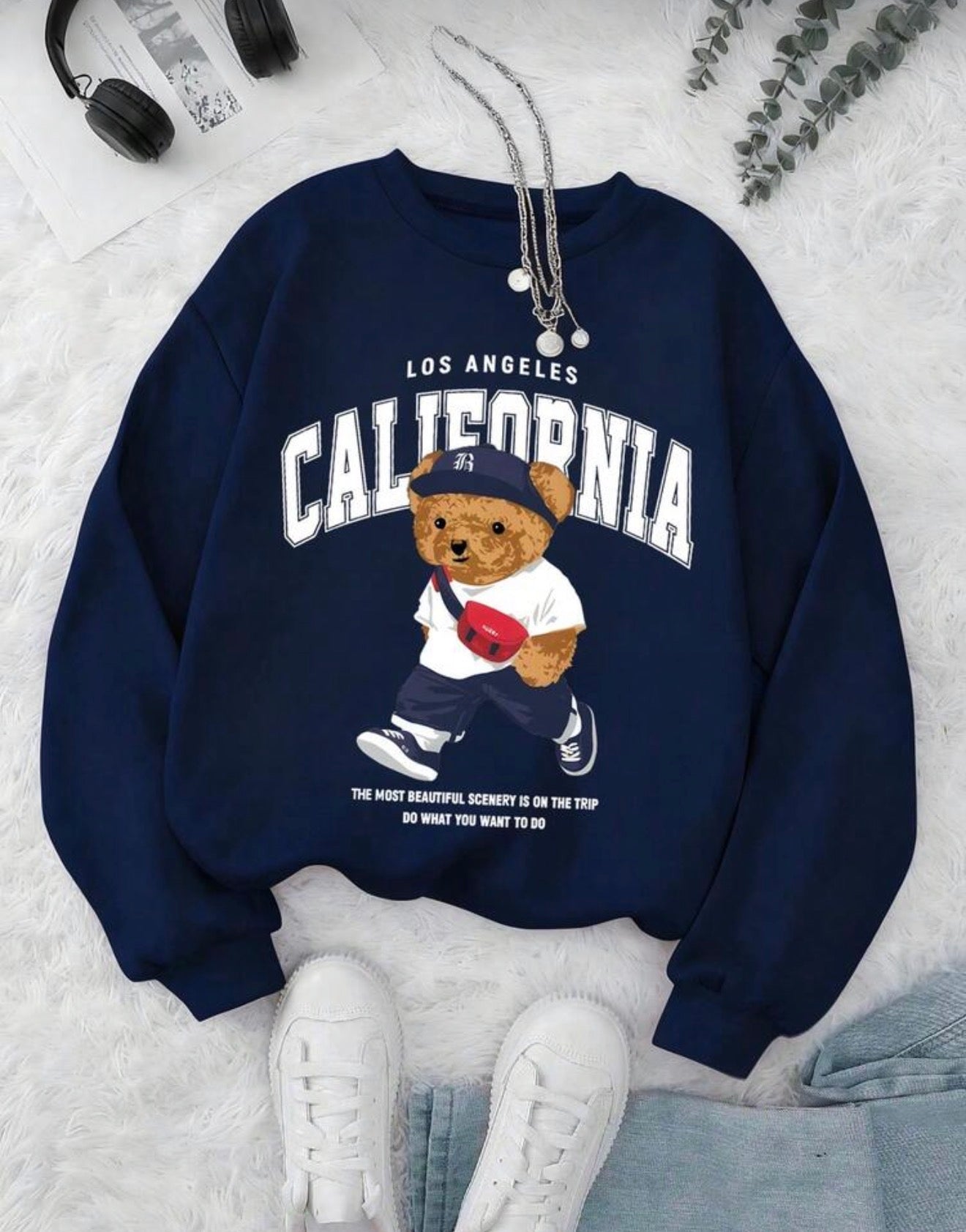 California Bear Crewneck