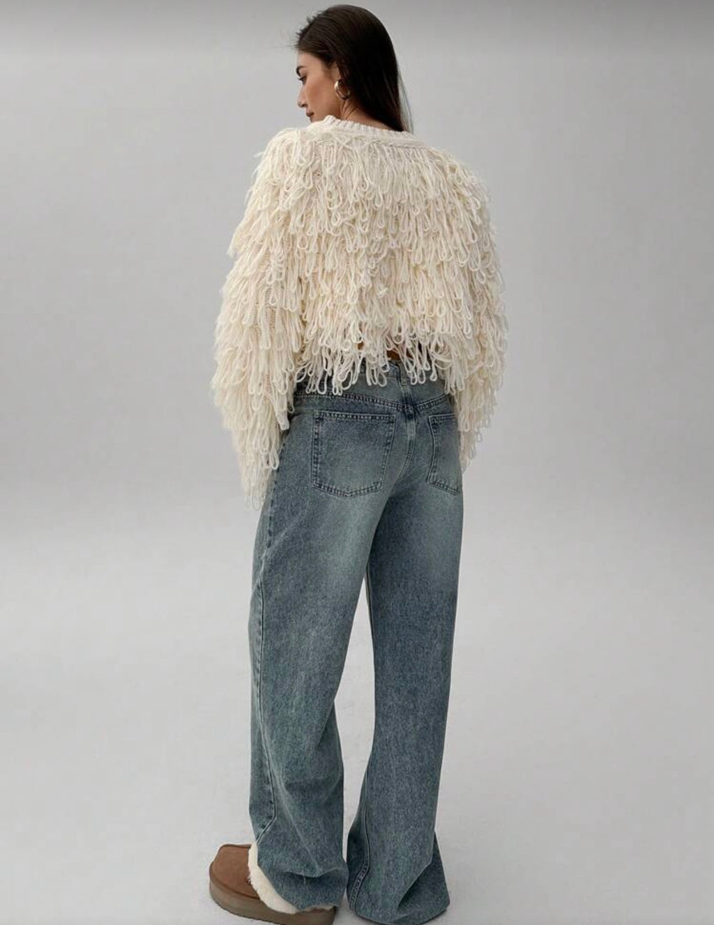 Suéter Shaggy Cream