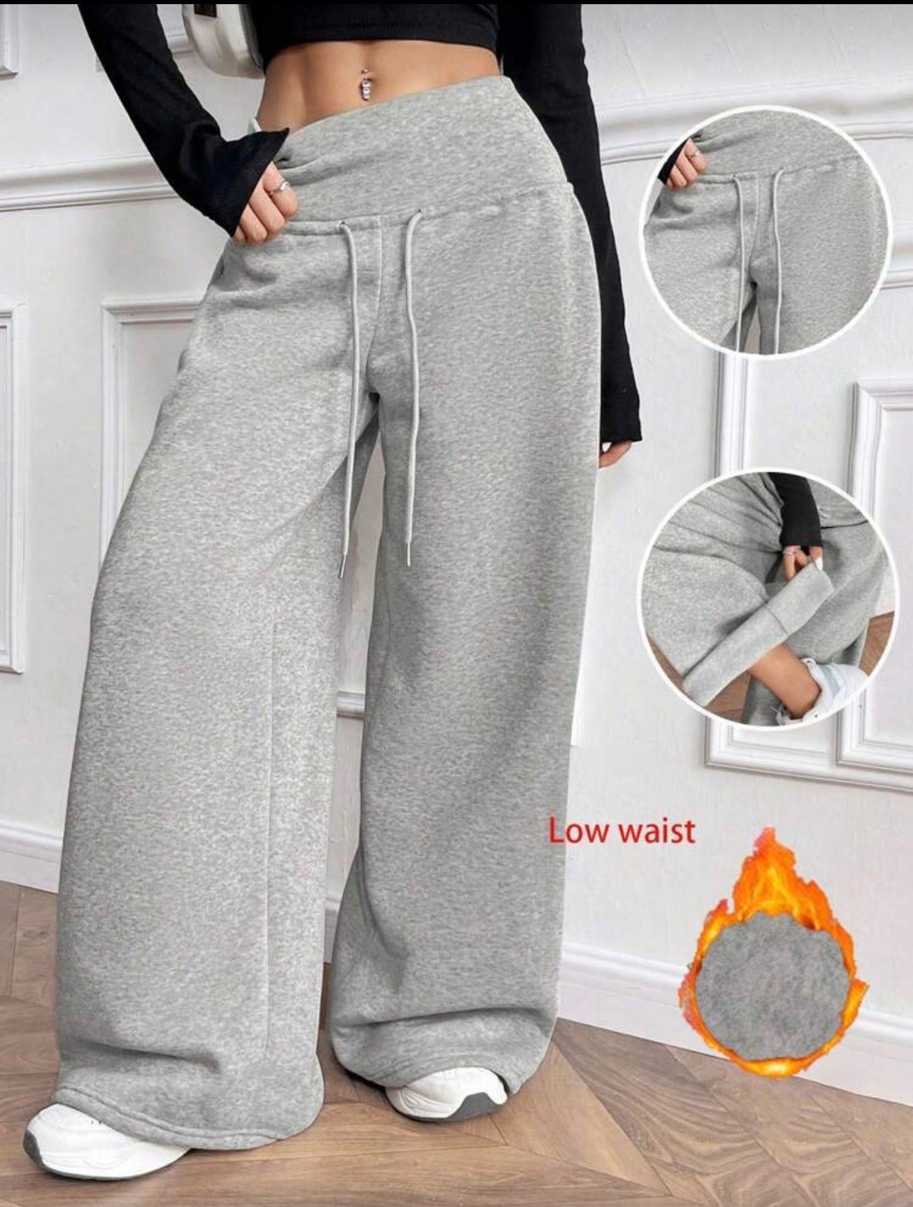 Pantalón de chandal gris