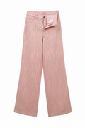 Pantalón rosa brillos