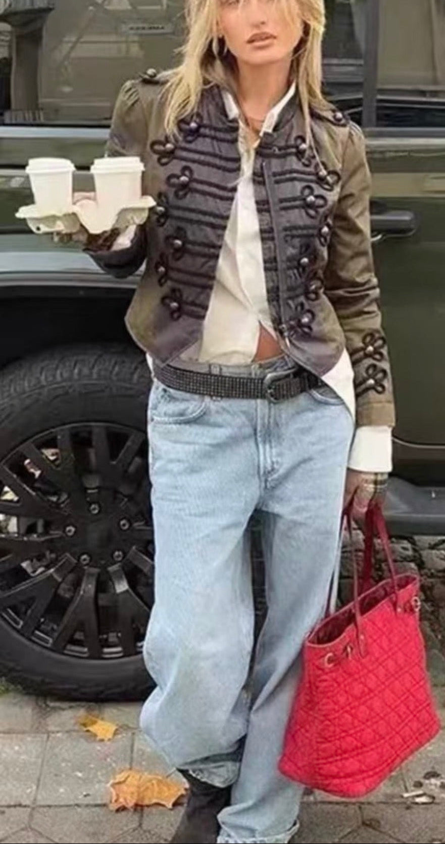 Chaqueta Victoria  Olivo