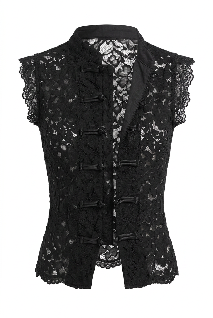 Blusa Noir Lace
